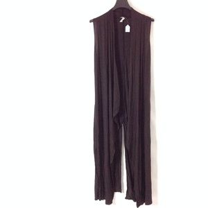 Objex Women's Open Front Shrug Cover Up Top